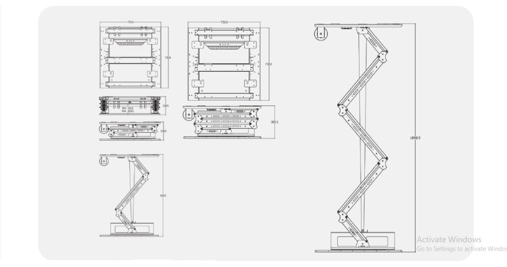 double-arm-heavy-duty-projector-lift-dimensions